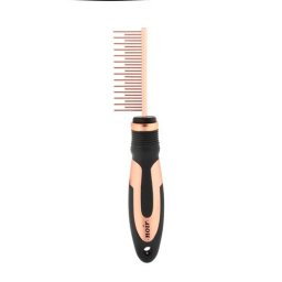 EBI NOIR DETANGLING COMB S&L 27 SHORT&LONG TEETH/ca.5,5x10cm