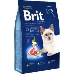 Brit Premium Cat By Nature Sterilised Lamb 1,5 kg