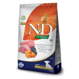 N&D Dog GF Pumpkin Puppy Mini Lamb Blueberry 7 kg