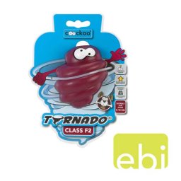 EBI COOCKOO TORNADO F2 hračka pro psy 7-16KG, červená, 85x69x69mm, 80% guma