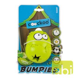 EBI COOCKOO BUMPIES GIANT, jablková příchuť, hračko pro psy 7-16Kg, žlutezelená 85x68x58mm