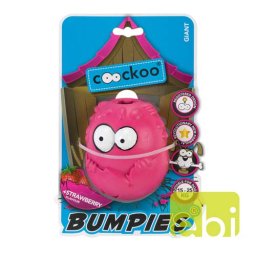 EBI COOCKOO BUMPIES GIANT, jahodová příchuť, hračka pro psy 13-30KG, rúžová, 110x87x75mm
