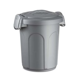STEFANPLAST Jerry 37x32x46cm 23l šedý barel na 8kg granulí