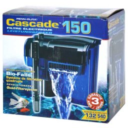 PENN PLAX CASCADE 150 540l/h do 132l vnější závěsný akvarijní filtr