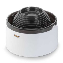 EBI Mango 1,5l 20 x 14cm bílo-černá fontánka s filtrem