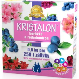 Kristalon borůvky a rododendrony 0,5 kg Kristalon 000504