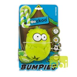 EBI COOCKOO BUMPIES EXTREME s provazem, jablková příchuť, hračka pre psov +27KG, žlutezelená, 130x102x88mm