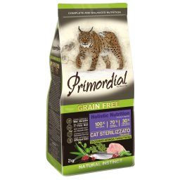 Primordial Grain Free Neutered Turkey and Herring 2 kg