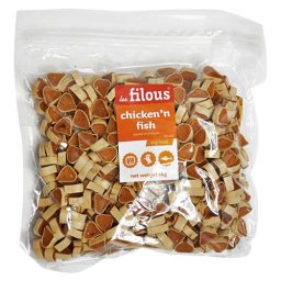 LES FILOUS Chicken and Fish 1kg sušené kuřecí maso s rybou