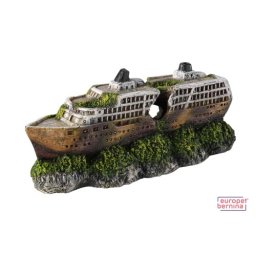 EBI Loď 19,5x7,5x8cm dekorace do akvária