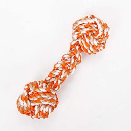 LES FILOUS Colored dumbbell rope, Jute-cotton, 20cm, 190g