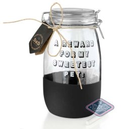 EBI D&D HOMECOLLECTION ELLEGANCE 1500ml skleněná dóza na skladování pochoutek
