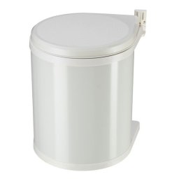 Vestavný odpadkový koš Hailo 3555-001 Compact-Box 15 bílý lak 3555-001
