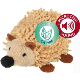 Ježek s mikročipem béžový s dredy