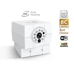 HD IP domácí kamera iCam Plus 360 ° + 8 IR LED