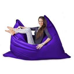 CrazyShop Sedací vak Standard 144×180 cm, fialová