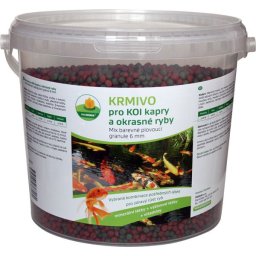 Proxim krmivo pro Koi kapry a okrasné ryby barevné plovoucí granule 2l 6mm