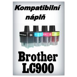 Handsome - Náplně do tiskáren Brother LC900 - SADA 4 náplní - kompatibilní