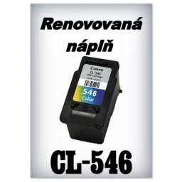 SuperNakup - Náplň do tiskárny Canon - CL-546 XL - color - renovovaná