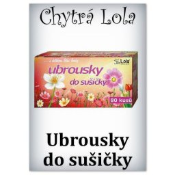 Chytrá Lola - Ubrousky do sušičky (80ks) (US02)