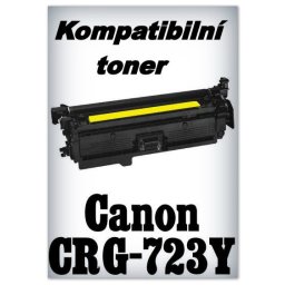 Kompatibilní toner Canon CRG-723Y - yellow