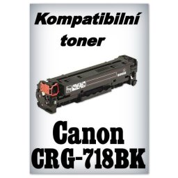 Kompatibilní toner Canon CRG-718BK - black