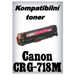 Kompatibilní toner Canon CRG-718M - magenta