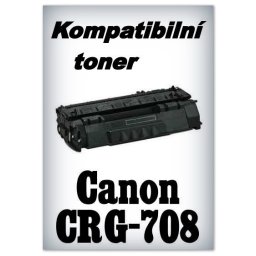 Kompatibilní toner Canon CRG-708 - black