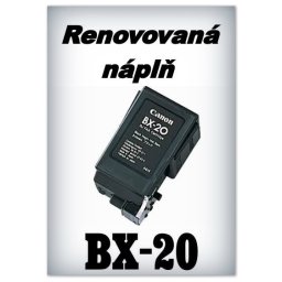 SuperNakup - Náplň do tiskárny Canon - BX-20 - black - renovovaná