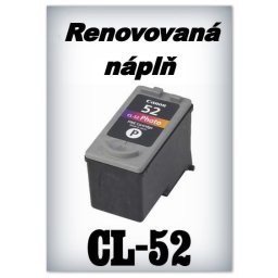 SuperNakup - Náplň do tiskárny Canon CL-52 - color - renovovaná