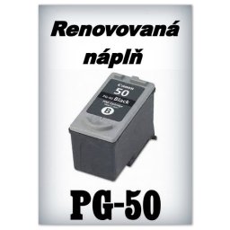 SuperNakup - Náplň do tiskárny Canon PG-50 - black - renovovaná