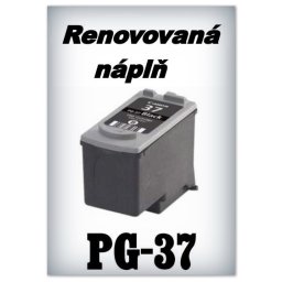 SuperNakup - Náplň do tiskárny Canon PG-37 XL - black - renovovaná