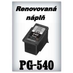 SuperNakup - Náplň do tiskárny Canon - PG-540 XL - black - renovovaná