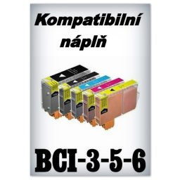 Handsome - Náplň do tiskárny Canon BCI-3, BCI-5, BCI-6 - black (28 ml) - kompatibilní