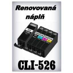 SuperNakup - Náplň do tiskárny Canon CLI-526 BK - black - renovovaná