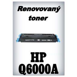 Renovovaný toner HP Q6000A - black