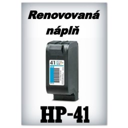 SuperNakup - Náplň do tiskárny HP-41 - color - renovovaná