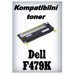 Kompatibilní toner Dell F479K - yellow