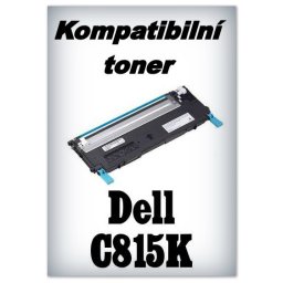 Kompatibilní toner Dell C815K - cyan