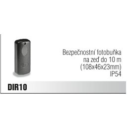 CAME DIR 10 bezpečnostní fotobuňka na zeď do 10m, IP54