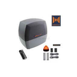 Hörmann LineaMatic P SK 4554309 BiSecur pohon pro posuvnou bránu do 500kg, dálkový ovladač HSE 4 BS
