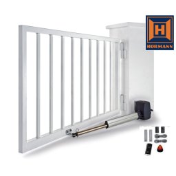 Hörmann RotaMatic 1 SK 4554020 BiSecur pohon pro jednokřídlou bránu do průjezdu 2,5m, fotobuňky, dálkové ovládání, maják