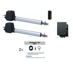 Hörmann RotaMatic PL2 4554080 BiSecur pohony pro dvoukřídlou bránu do průjezdu 8m