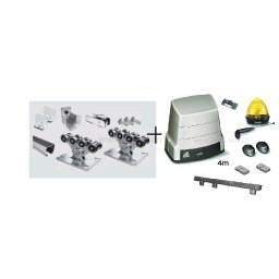 ROGER H30 SZ 2 kompletní sestava pro posuvnou bránu do 4,5m průjezdu s pozinkovaným profilem STAGE SZ, pohon