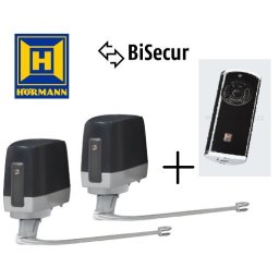 HÖRMANN VERSAMATIC P2 BISECUR POHON PRO DVOUKŘÍDLOU BRÁNU DO 6M PRŮJEZDU, DÁLKOVÝ OVLADAČ HS5 BS