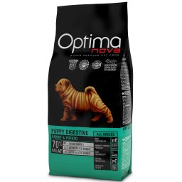 Optima Nova Dog Puppy Digestive GF Rabbit 2 kg
