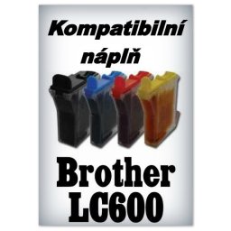 InkPower - Náplň do tiskárny Brother LC600Y - yellow - kompatibilní
