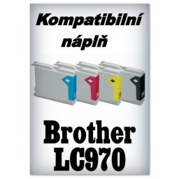 InkPower - Náplň do tiskárny Brother LC970 - magenta - kompatibilní
