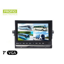 7 "LCD monitor s možností připojit až 4 couvací kamery