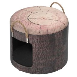 EBI D&D PET-BOX SMALL WOOD 30X26CM Domeček a taburet